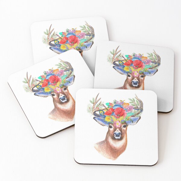Item preview, STAG and Flowers designed and sold by Robert-Store.