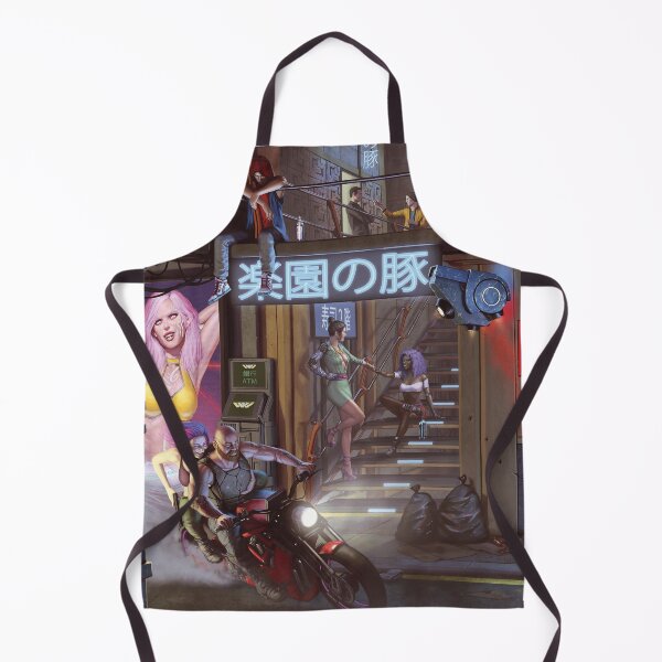 Item preview, Cyberpunk Street designed and sold by DeanSpencerArt.