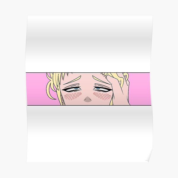 Female Anime Eyes Hentai Girl Orgasm Poster By Prodbynieco Redbubble