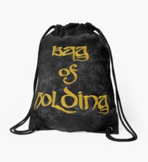 Bag of Holding - Black Velvet Drawstring Bag