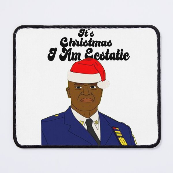 Item preview, Captain Holt It's Christmas I Am Ecstatic designed and sold by Kiddydesign.