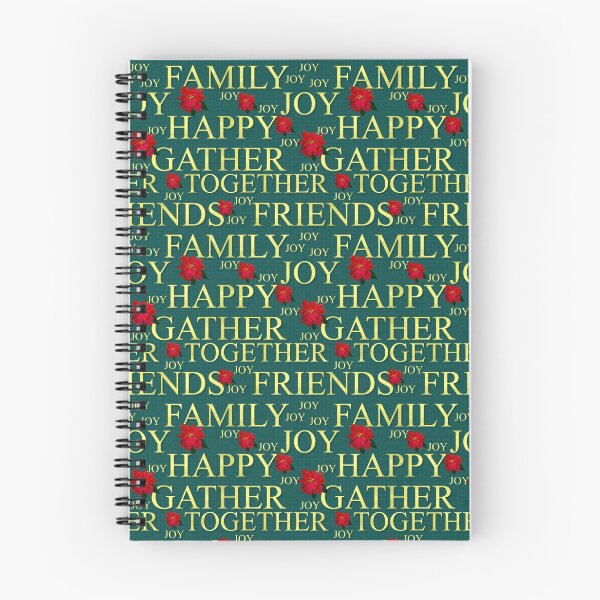 Item preview, Christmas Gathering Sentiments Gold on Dark Teal Repeat 5748 designed and sold by Art in My Loft.