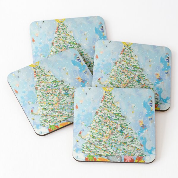 Item preview, Christmas Tree Artwork designed and sold by YellowDotArtist.
