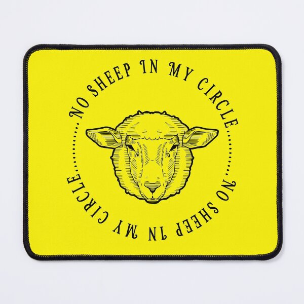 Item preview, No Sheep In My Circle designed and sold by LMcDs.