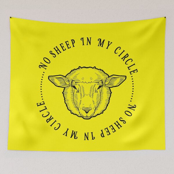 Item preview, No Sheep In My Circle designed and sold by LMcDs.