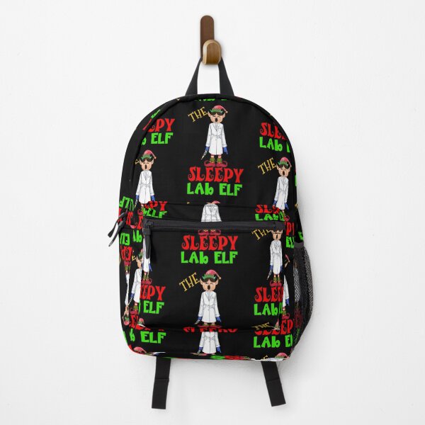 Item preview, THE SLEEPY LAB ELF FUNNY CHRISTMAS MEDICAL LAB SCIENTIST TECH SCIENTIST MICROBIOLOGY designed and sold by Hippiesole.