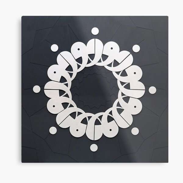 Light نور Metal Print