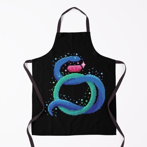 Aperçu de l'œuvre Serpent bleu avec bague rubis créée et vendue par Owl-n-bear.