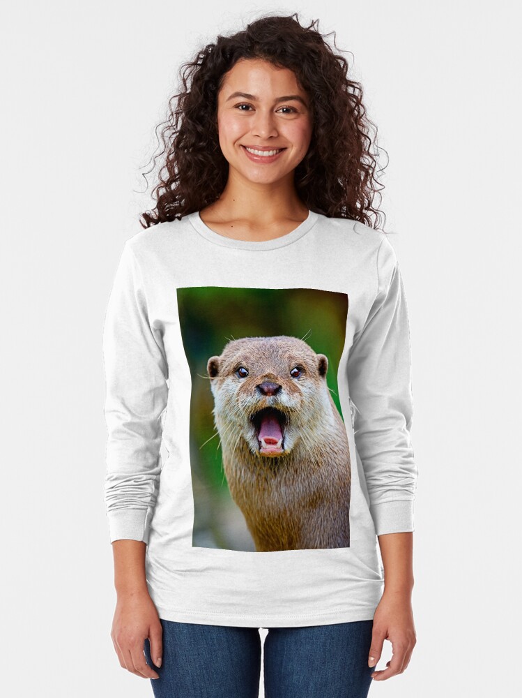 Alternate view of Otter Long Sleeve T-Shirt