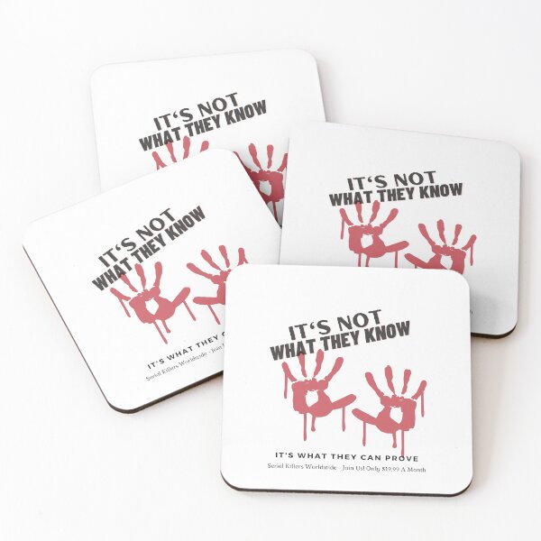 Item preview, Serial Killers Worldwide - It's Not What They Know designed and sold by CharmingTees1.