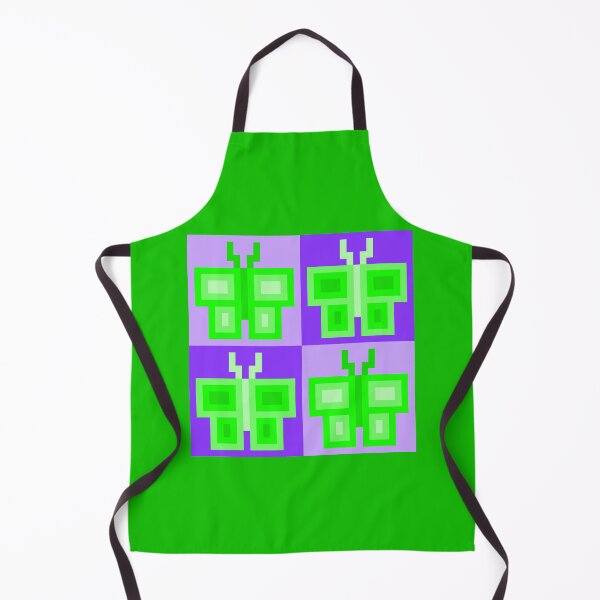 Item preview, Bright Green Pixel Butterflies designed and sold by rin3d .