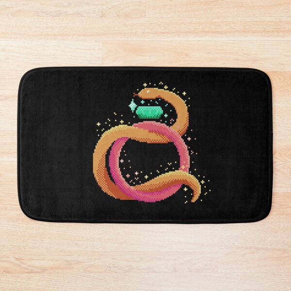 Item preview, Orange Snake with Emerald Ring designed and sold by Owl-n-bear.