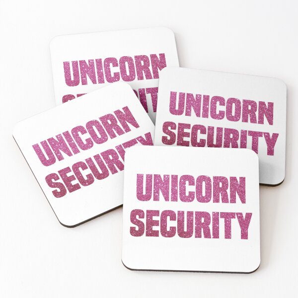 Item preview, Rainbow Unicorn Security - Colorful Unicorn Rainbow Girly Design for Unicorn Lovers designed and sold by Prince - Bestseller ★★★★★.