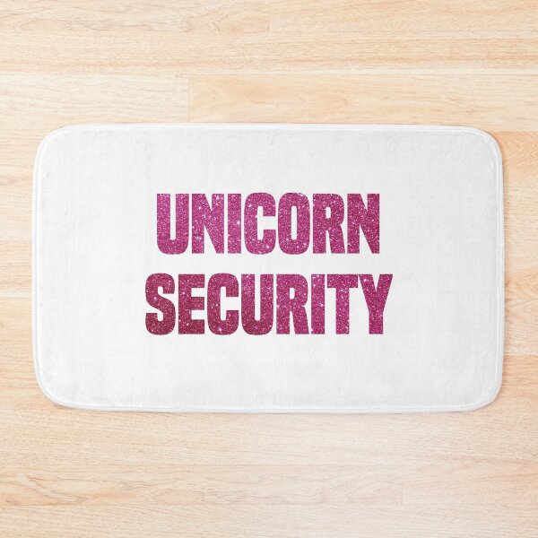Item preview, Rainbow Unicorn Security - Colorful Unicorn Rainbow Girly Design for Unicorn Lovers designed and sold by Prince - Bestseller ★★★★★.