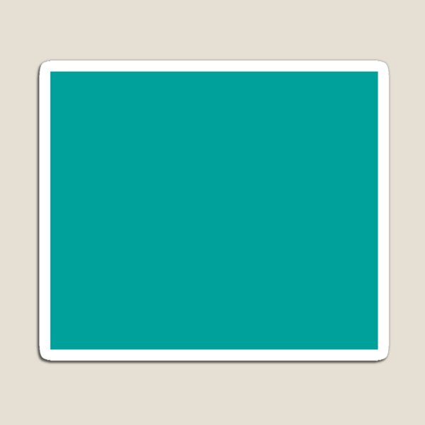 Teal | Teal Green | Solid Color | Magnet