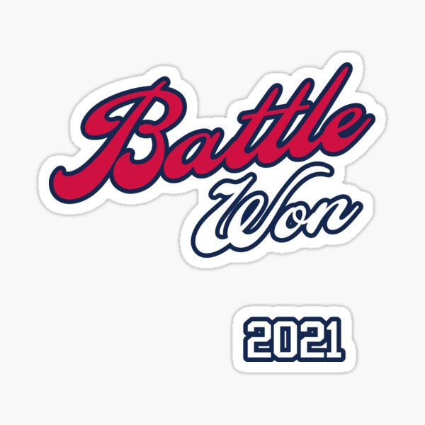 Atlanta Braves World Series Champions 2021 sticker • Kybershop