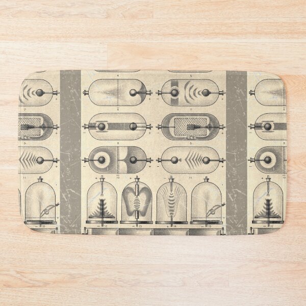 Item preview, Electrical Discharges Vintage Old Distressed Look Illustration designed and sold by TrulyEpoque.