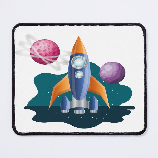 Item preview, Rocket With Planets Of Solar System designed and sold by FotoArtist.