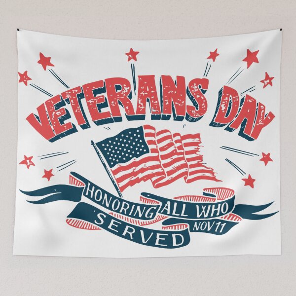 Item preview, Veteran's Day 2021, Honoring All Who Served designed and sold by NessiCreates.