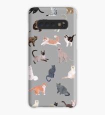 Many Meows Case/Skin for Samsung Galaxy