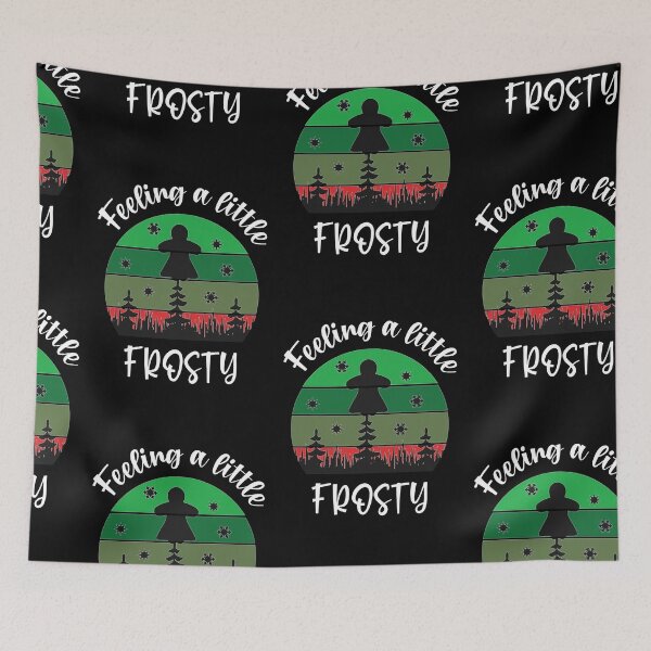 Item preview, Feeling A Little Frosty, Snowmies designed and sold by SportyDogShop.