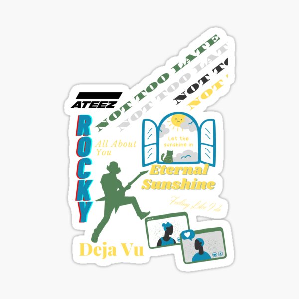Ateez Index Label Sticker – Kashi City