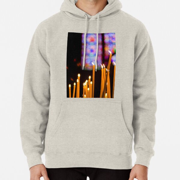 The light of Faith - Reims, France Pullover Hoodie