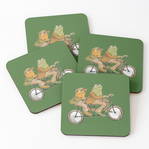 Item preview, Two Frogs on a Bicycle designed and sold by Atlas 101.