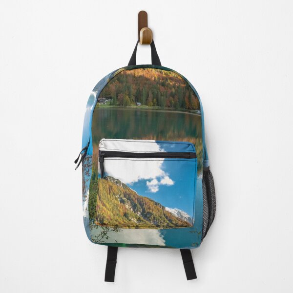 Item preview, Colorful autumn foliage at the alpine lake designed and sold by zakaz86.