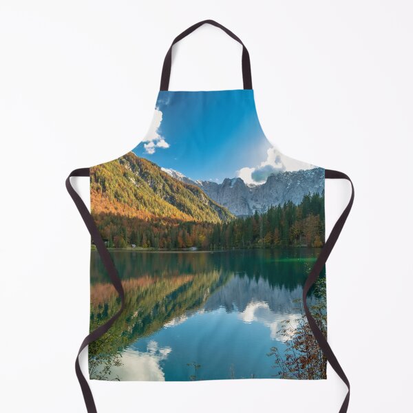 Item preview, Colorful autumn foliage at the alpine lake designed and sold by zakaz86.