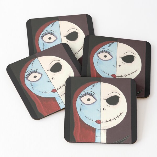 Item preview, Jack & Sally designed and sold by Dog-Gone-Artsy.