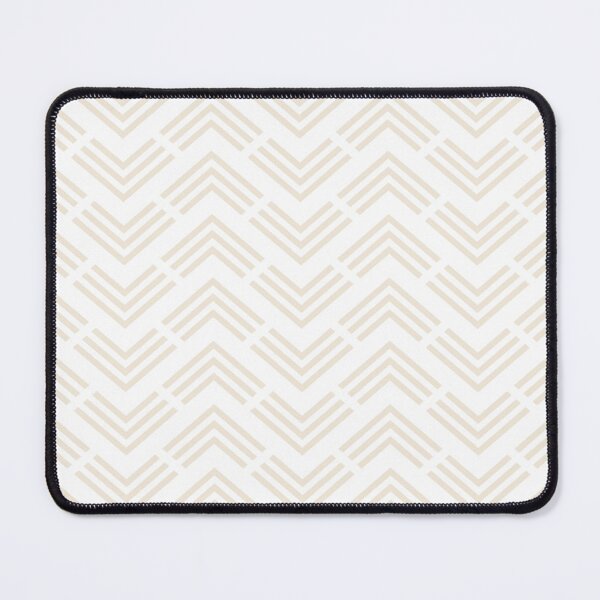 Artikelvorschau, Tan and White Chevron Rhombus Arrow Pattern Pairs 2022 Popular Color Collector's Item AF-45 - Colour Trends - Shades - Hues entworfen und verkauft von ColorOfTheYears.