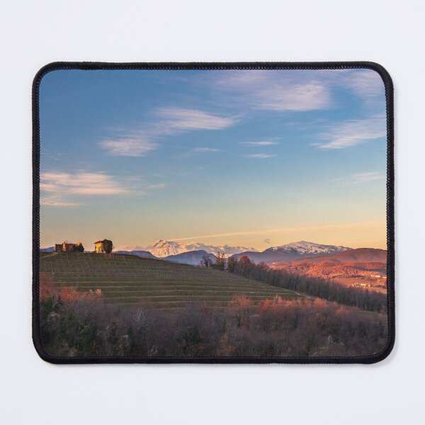 Item preview, Winter sunset in the vineyards of Collio Friulano designed and sold by zakaz86.