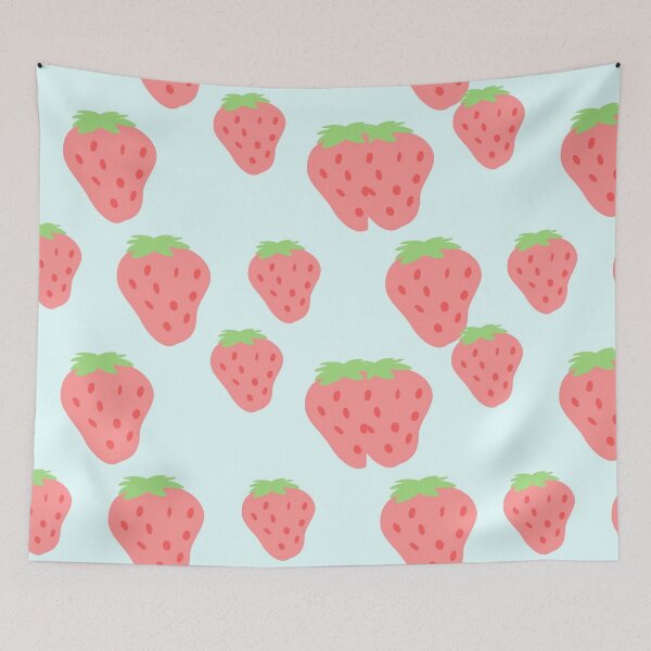 Item preview, Strawberry patterns  designed and sold by Paint84.
