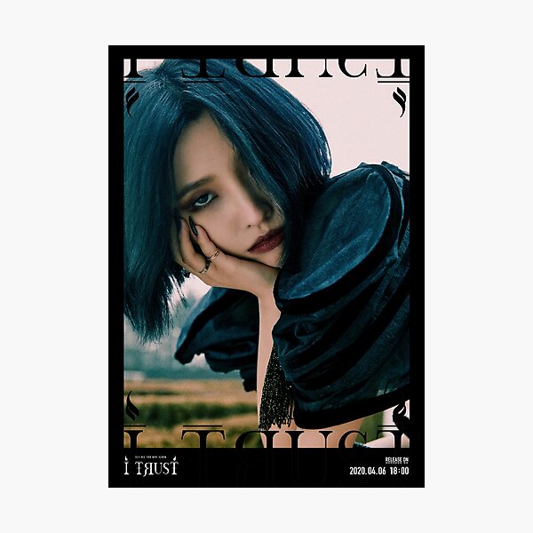 "(G)I-DLE i Trust Soyeon 소연" Photographic Print for Sale by Konelia