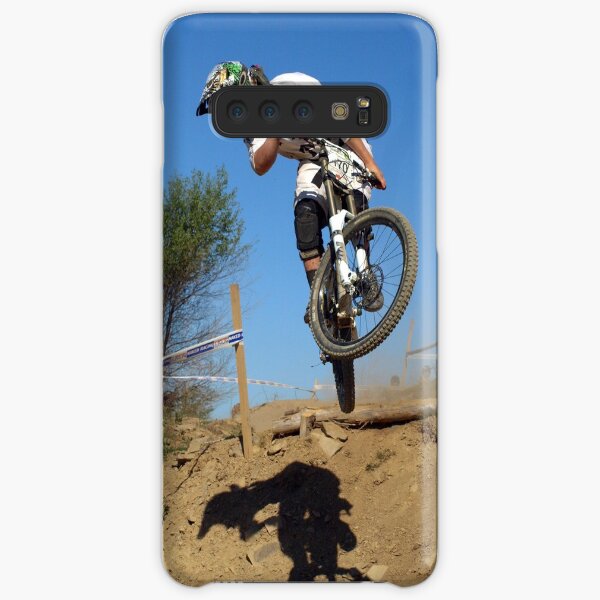 Downhill mountain biker Samsung Galaxy Snap Case