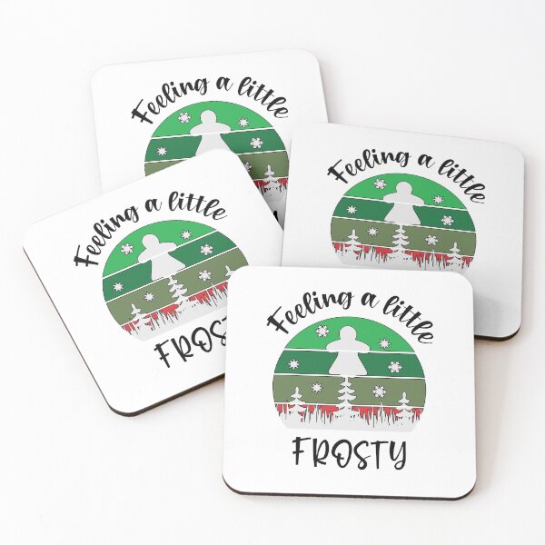 Item preview, Feeling A Little Frosty, Snowmies designed and sold by SportyDogShop.