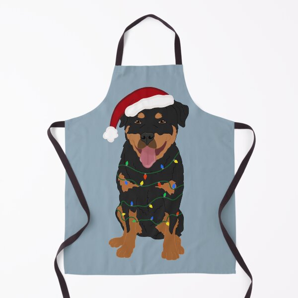 Item preview, Christmas Rottweiler Dog Pattern designed and sold by KantstandyaC.