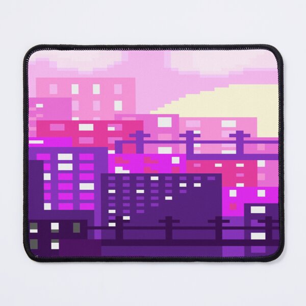Artikelvorschau, Pixelated Artwork: Sunset Skyline entworfen und verkauft von ViviChill.