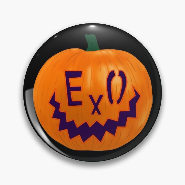Item preview, EXO Halloween Pumpkin (Jack O' Lantern) designed and sold by nita517.