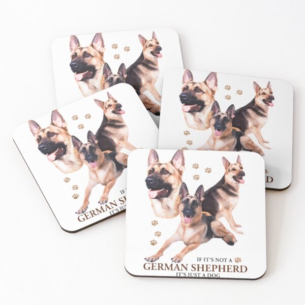 Item preview, GERMAN SHEPHERDS designed and sold by CricciethPrint.