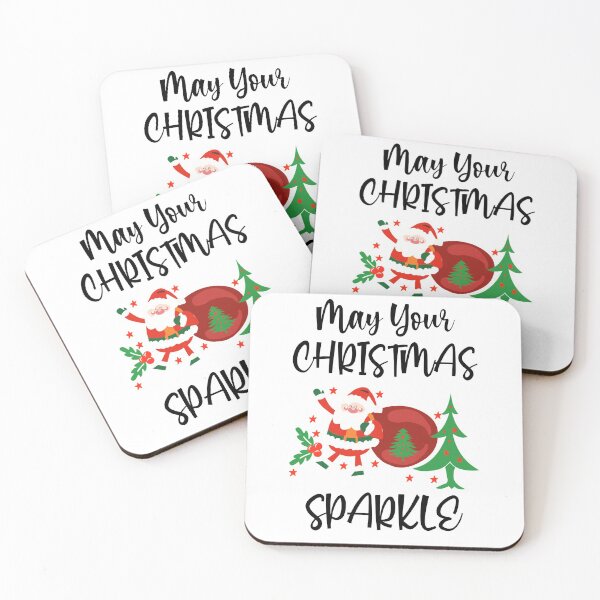Item preview, May Your Christmas Sparkle, Christmas Cheer Is Here designed and sold by SportyDogShop.
