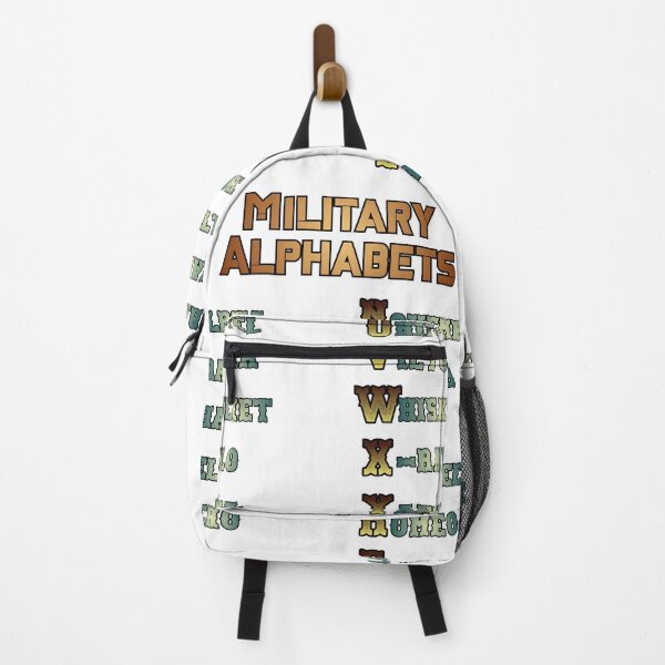 Item preview, Military Alphabets whole list of Military Alphabet. Suitable for white shirt. designed and sold by letsaddtocart.