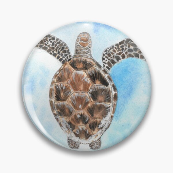 Item preview, Sea Turtle with Ocean Background designed and sold by ArtByJAshley.