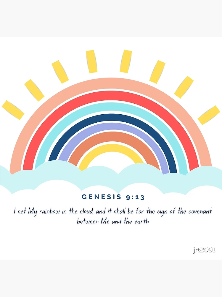 Genesis 9:16 Illustrated: The Rainbow Promise — Heartlight® Gallery