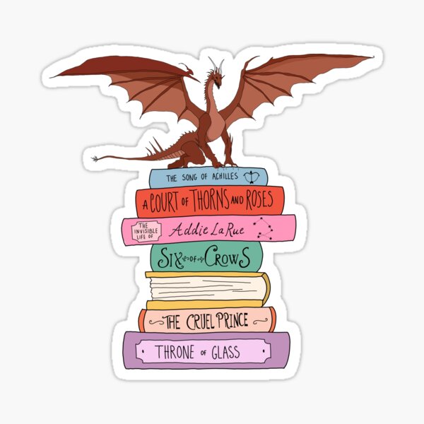 Stack of books Sticker for Sale by AthenaPlays  Cute laptop stickers,  Funny laptop stickers, Scrapbook stickers printable