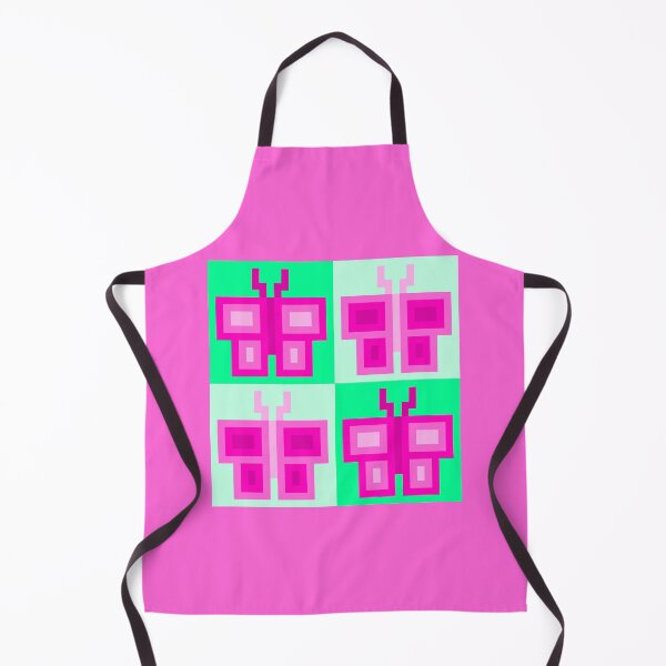 Item preview, Bright Pink Pixel Butterflies designed and sold by rin3d .