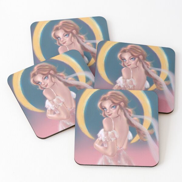 Item preview, Sailor moon sunset in floral dress designed and sold by airbrush-bh.