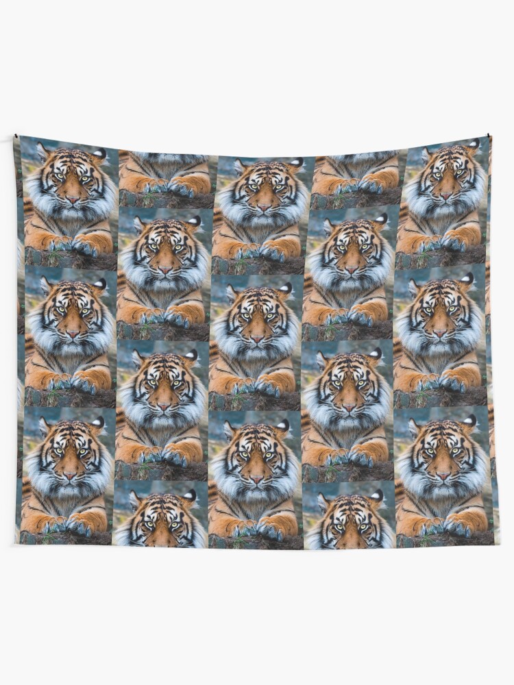 Alternate view of Sumatran Tiger Tapestry