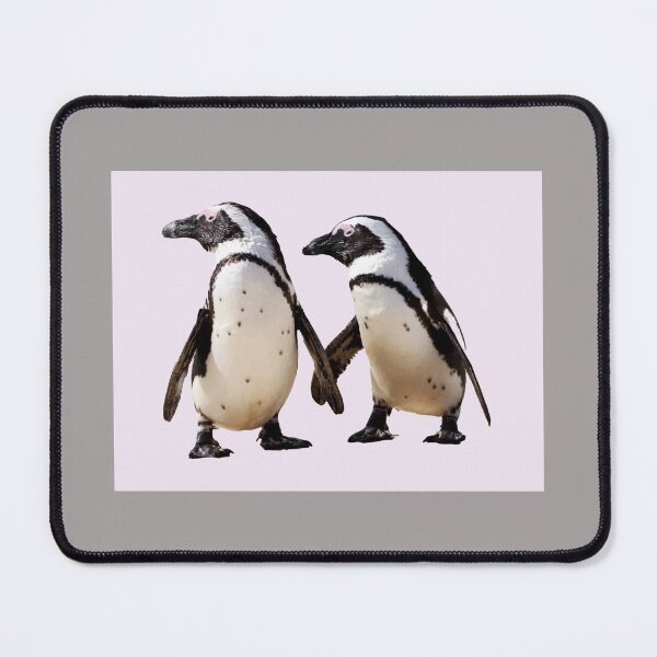 Item preview, Two Delightful Black Footed Penguins designed and sold by Karen Thomson.